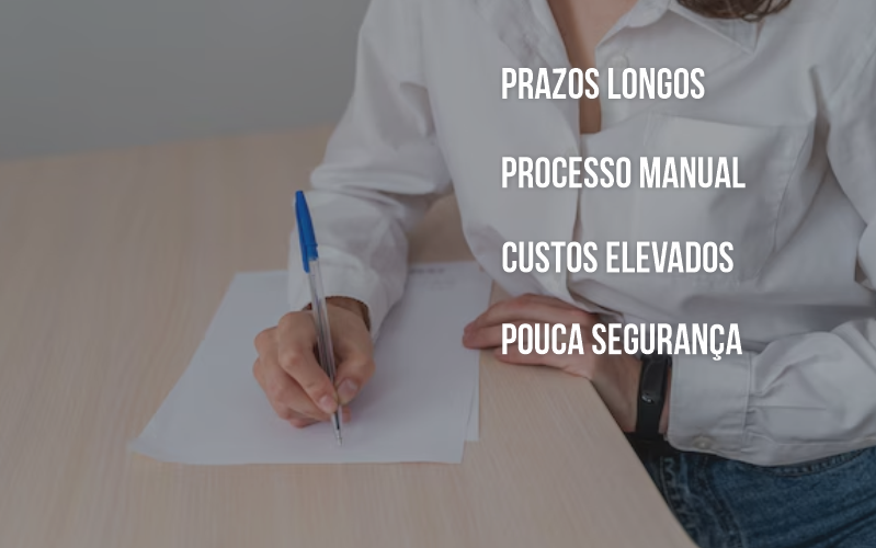 Assinatura de documentos antes do Simpla Assina